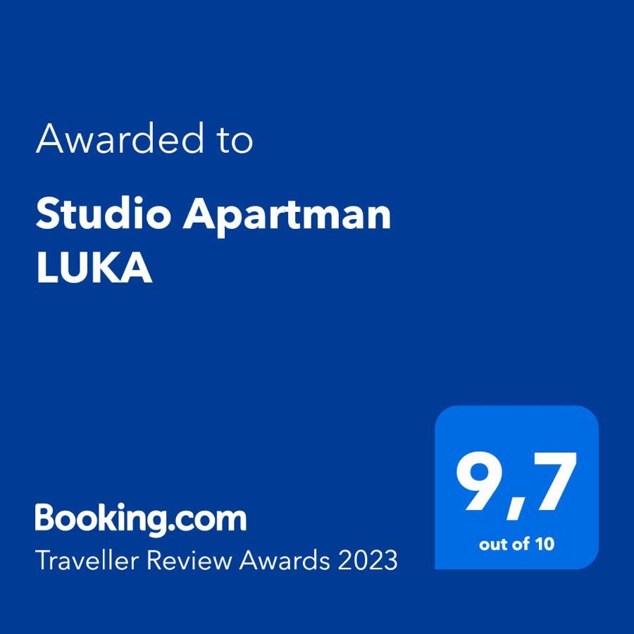 Studio Apartman Luka Сен Екстериор снимка