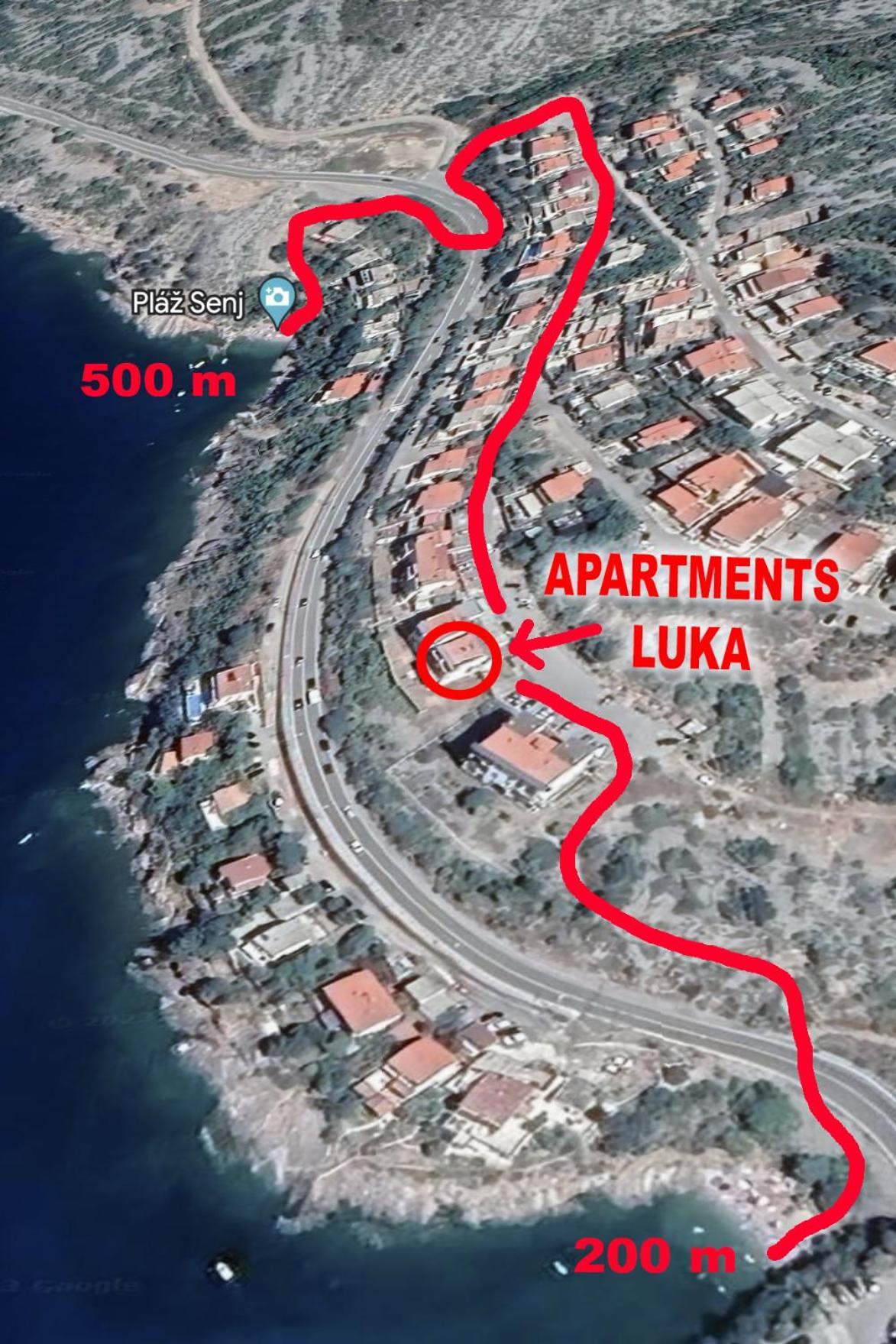 Studio Apartman Luka Сен Екстериор снимка
